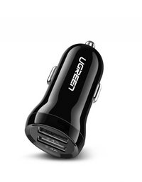 Ugreen Mini Car Charger 5V4.8A - Black