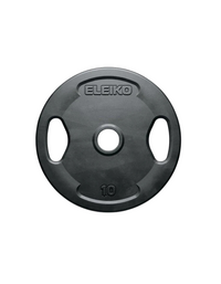 Eleiko Grip Rubber Single Plate - 10 kg - Premium  from shopiqat - Just $50! Shop now at shopiqat