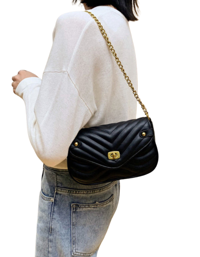 SHOPIQAT Shoulder High Sense Chain Messenger Small Bag - Premium  from shopiqat - Just $9.900! Shop now at shopiqat