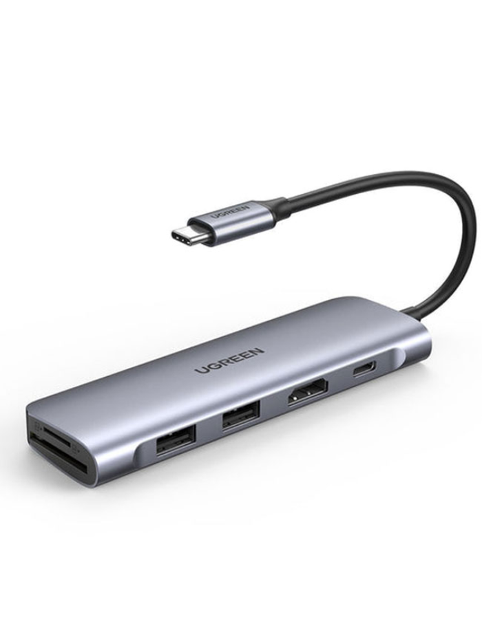 Ugreen 6-in-1 USB C PD Adapter with 4K HDMI