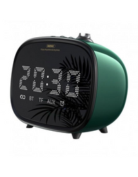 Remax 2-IN-1 LED Clock Subwoofer Bluetooth Wireless - Green