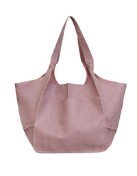 SHOPIQAT Simple Large Soft Leather Large Capacity One Shoulder Portable Tote Bag - Premium  from shopiqat - Just $11.900! Shop now at shopiqat