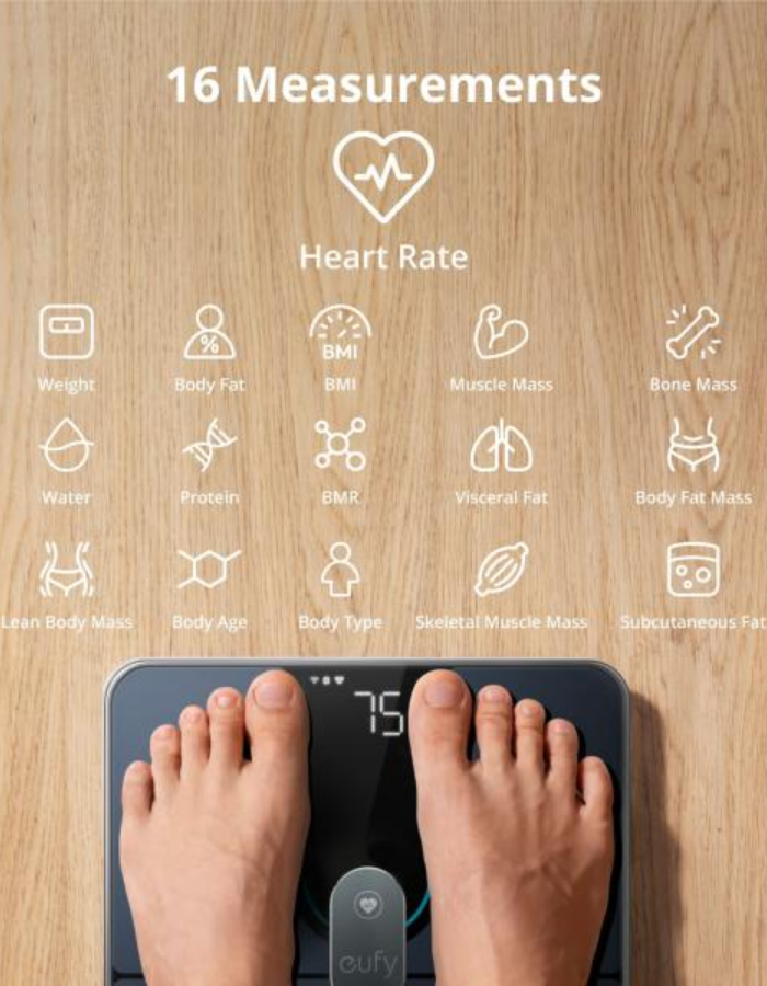 Eufy Smart Scale P2 Pro - Black