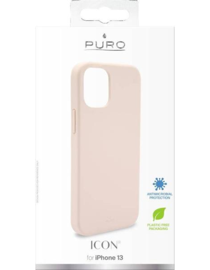 Puro iPhone 13 Icon silicon Case 6.1 - Rose