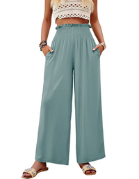 SHOPIQAT Women's New Style Casual Solid Colour Loose Trousers - Premium  from shopiqat - Just $7.800! Shop now at shopiqat