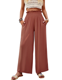 SHOPIQAT Women's New Style Casual Solid Colour Loose Trousers - Premium  from shopiqat - Just $7.800! Shop now at shopiqat