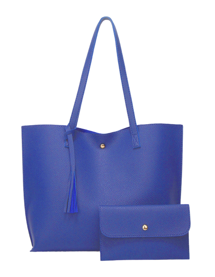 SHOPIQAT Tassel Zip Large Capacity Shoulder Tote Bag - Premium  from shopiqat - Just $7.950! Shop now at shopiqat