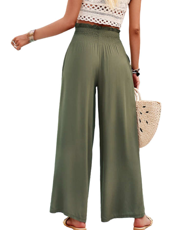 SHOPIQAT Women's New Style Casual Solid Colour Loose Trousers - Premium  from shopiqat - Just $7.800! Shop now at shopiqat