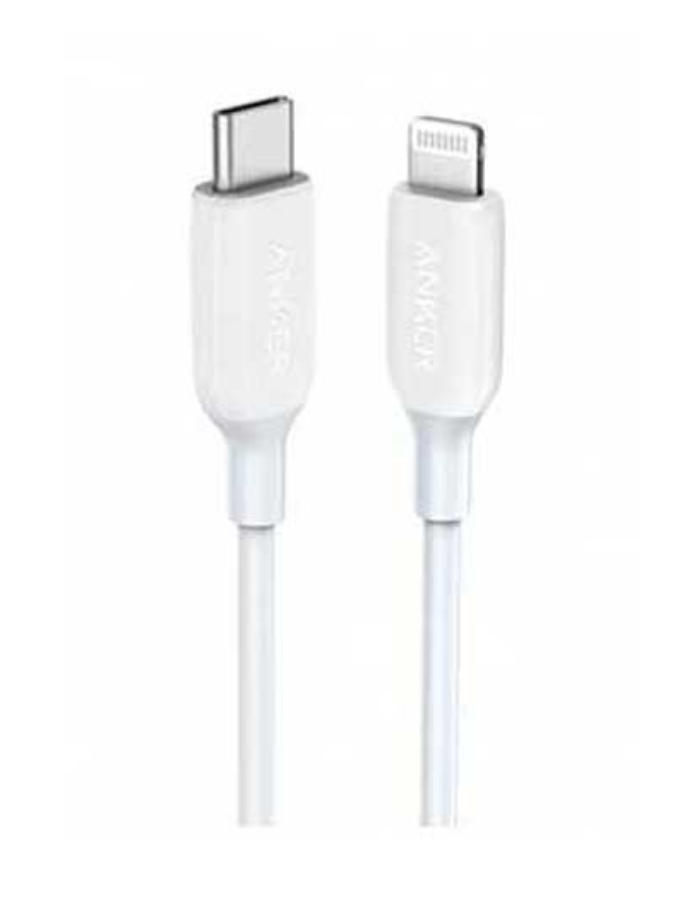 Anker PowerLine III USB-C to Lightning (0.9m/ 3ft) - White