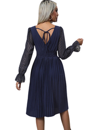 SHOPIQAT New Fashion Women's Solid Color Dress - Premium Dresses from shopiqat - Just $11.300! Shop now at shopiqat