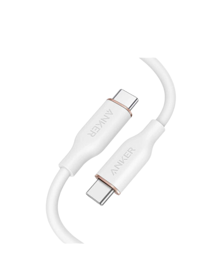 Anker PowerLine III Flow USB-C to USB-C 100W (1.8m/ 6ft) - White