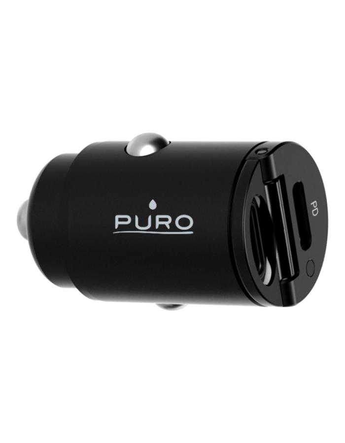 Puro Car Charger Mini 2 USB-C 30W - Black