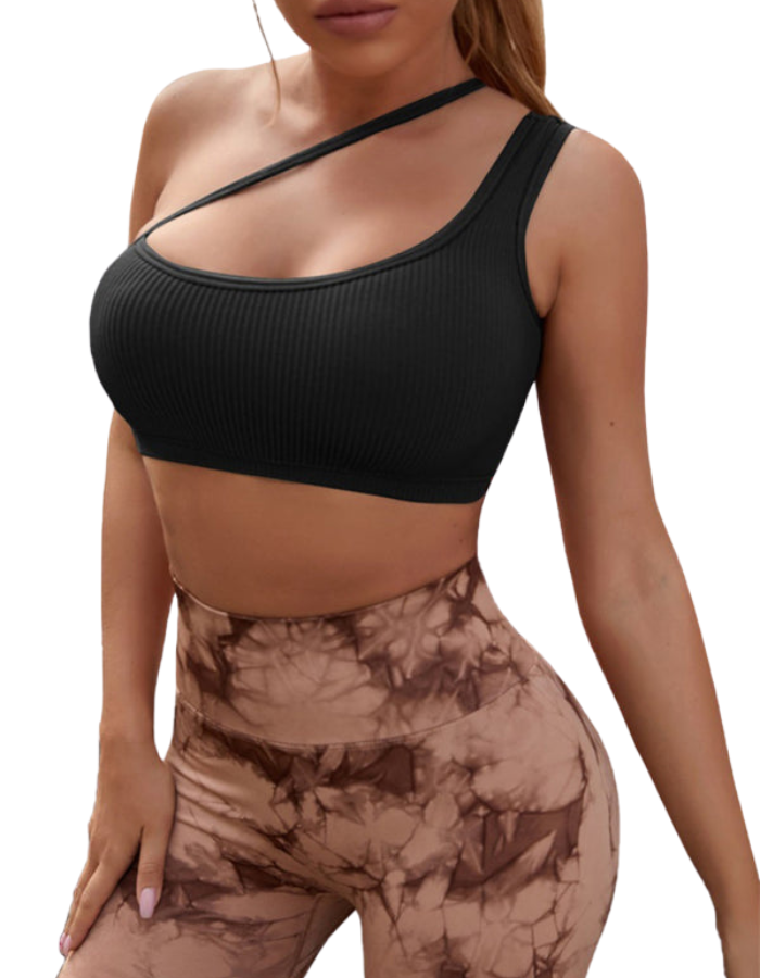 SHOPIQAT Women's Shoulder Straps Sports Shockproof Push Up Sports Vest - Premium  from shopiqat - Just $7.950! Shop now at shopiqat