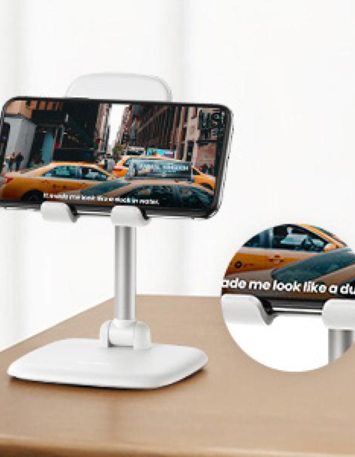 Ugreen Foldable Multi-view Desk Phone Holder - White