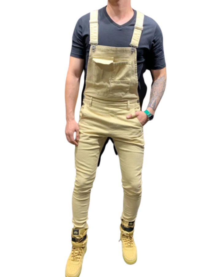 SHOPIQAT New Style Suspenders Slim Fit Jeans - Premium  from shopiqat - Just $12.500! Shop now at shopiqat