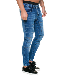 SHOPIQAT Men's Fashion High Waist Slim Jeans - Premium  from shopiqat - Just $11.400! Shop now at shopiqat