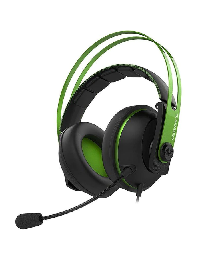 Asus Cerberus V2 Gaming Headset With Dual-Microphone - Green