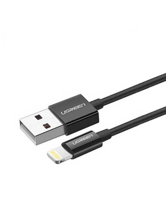 Ugreen Lightning To USB 2.0 A Male Cable 1m - Black