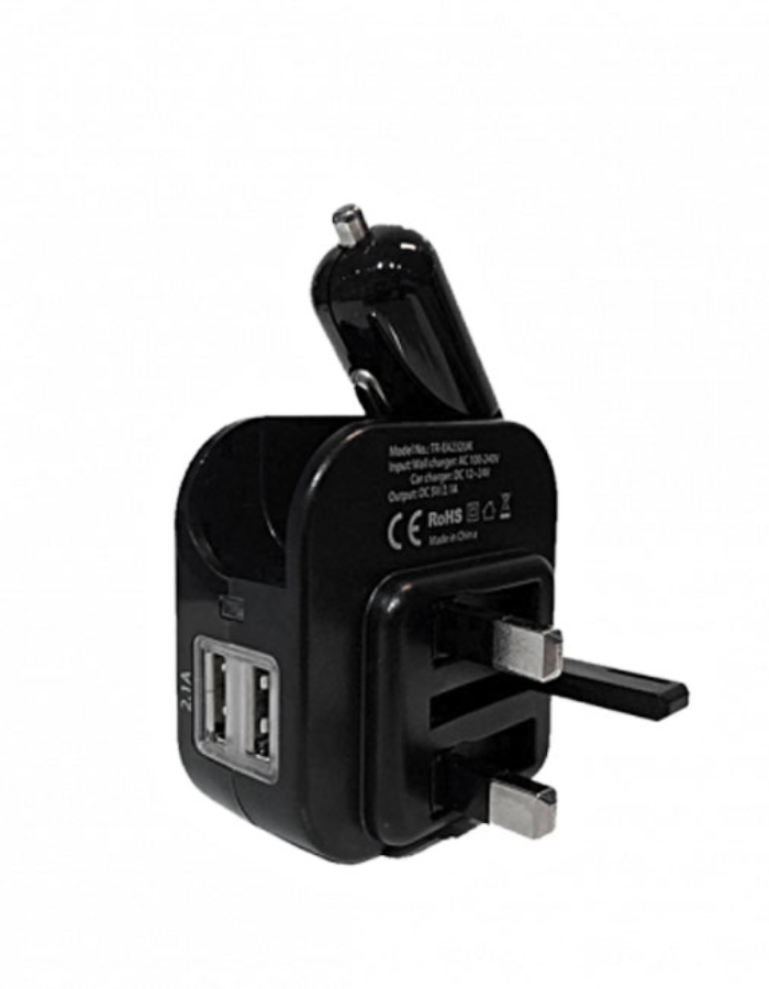 Dausen 2 in 1 Charger Adapter