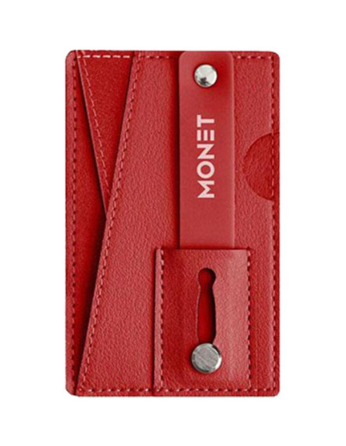 Monet Wallet Kickstand - Red