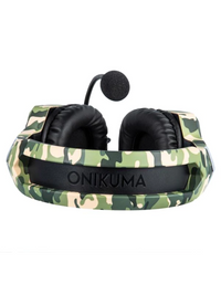 ONIKUMA K8 Professional Gaming Headset - “Noise Cancellation" - Army Green