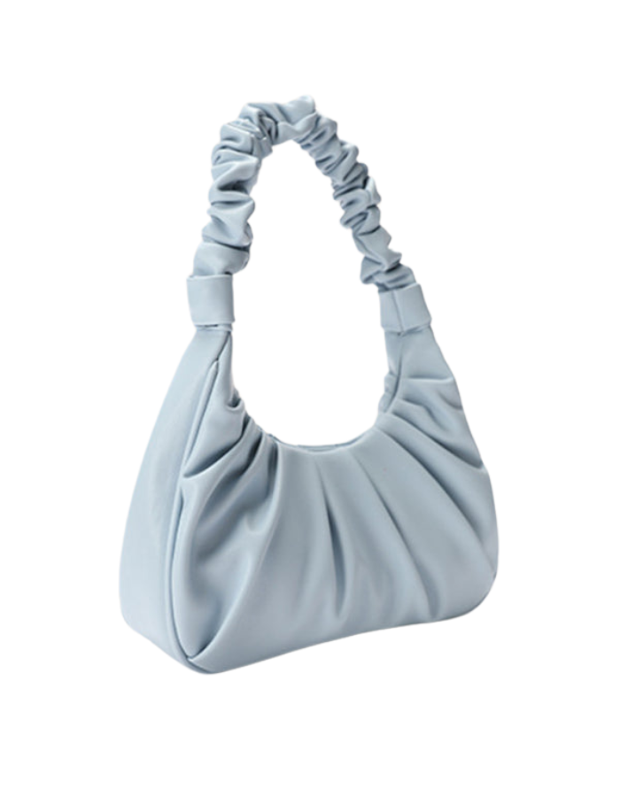 SHOPIQAT Underarm Women's Cloud Pleat Bag Baguette One Shoulder Messenger - Premium  from shopiqat - Just $6.500! Shop now at shopiqat