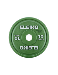 Eleiko IPF Powerlifting Competition Single Plate - 10 kg - Premium  from shopiqat - Just $50! Shop now at shopiqat