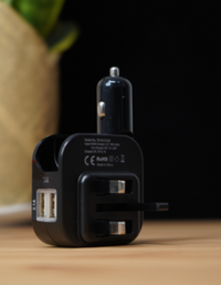 Dausen 2 in 1 Charger Adapter