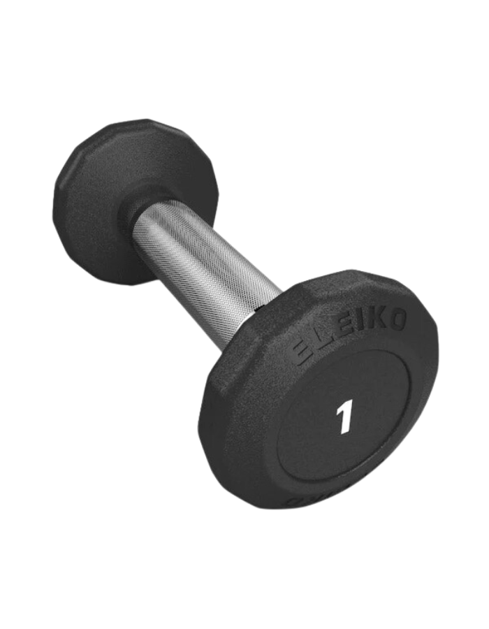 Eleiko Fixed Evo Single Dumbbell - 1 kg - Premium  from shopiqat - Just $20! Shop now at shopiqat