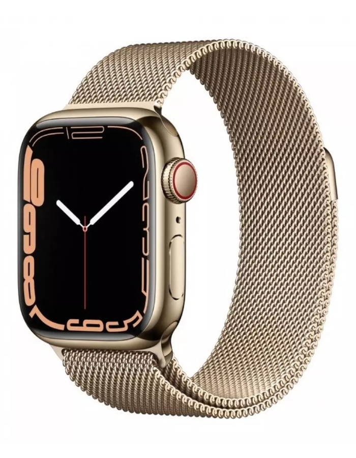 Apple Watch Series 7 Cellular 45mm Stainless Steel - Gold