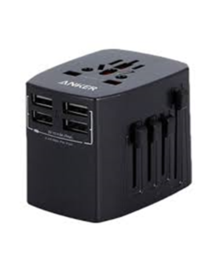 Anker power port travel black 4 USB