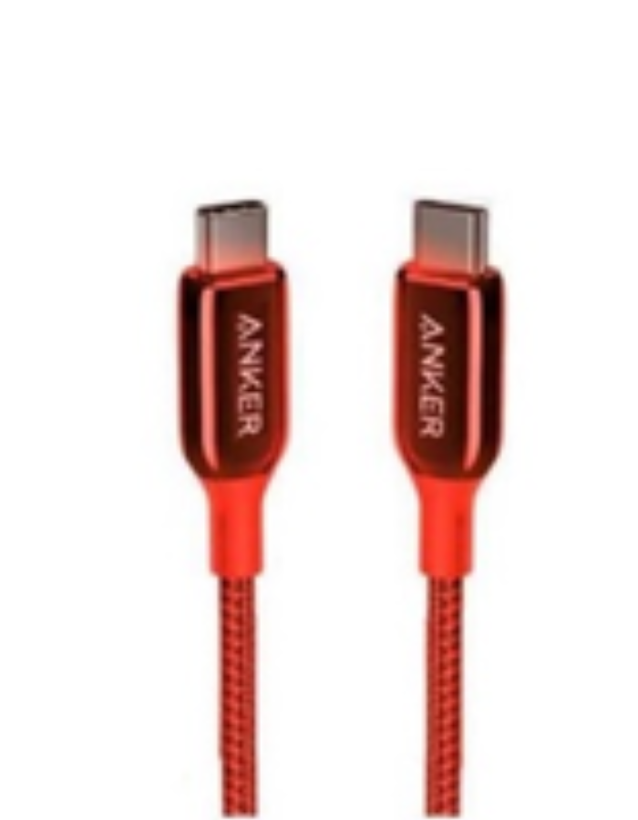 Anker PowerLine + III USB-C to USB-C (0.9m/3ft) - Red