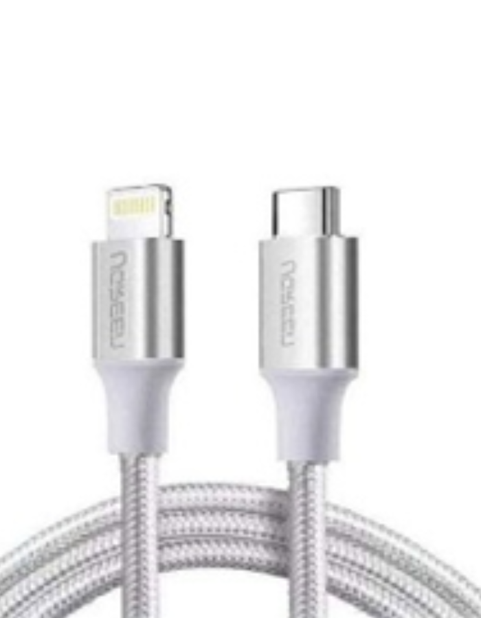 Ugreen Lightning to Type- C (2.0) CABLE 2M - White