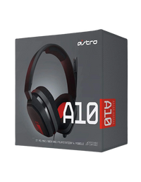 Astro A10 Wired Gaming Headset - Black/Red