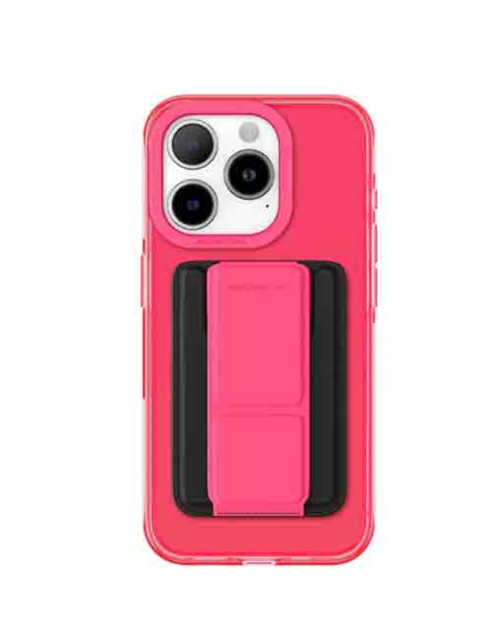 Amazing Thing Neon Set(Cover + Grip) for iPhone 15 Pro - Pink - Premium  from shopiqat - Just $17.500! Shop now at shopiqat