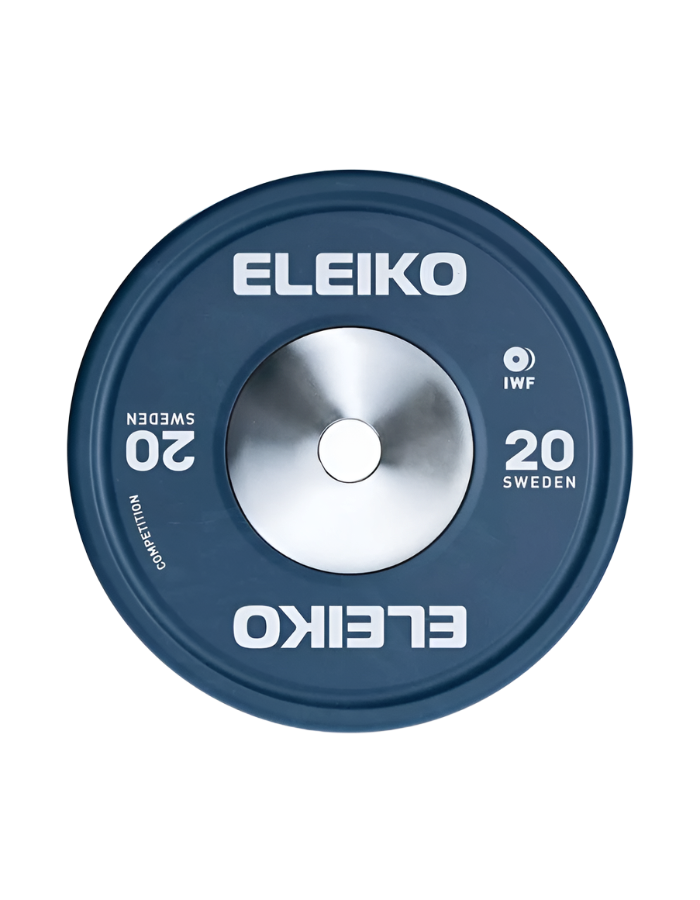 Eleiko IWF Weightlifting Competition Single Plate - 20 kg - Premium  from shopiqat - Just $180! Shop now at shopiqat