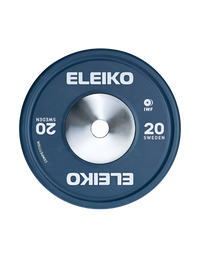 Eleiko IWF Weightlifting Competition Single Plate - 20 kg - Premium  from shopiqat - Just $180! Shop now at shopiqat