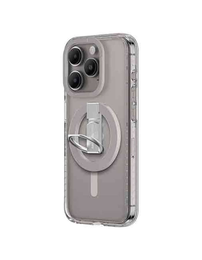 Amazing Thing Titan Set (Cover + Grip) for iPhone 15 Pro - Grey - Premium  from shopiqat - Just $15! Shop now at shopiqat