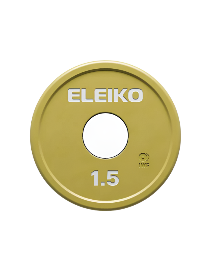 Eleiko IWF Single Change Plate - 1.5 kg - Premium  from shopiqat - Just $16! Shop now at shopiqat