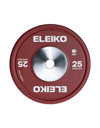 Eleiko IWF Weightlifting Competition Single Plate - 25 kg - Premium  from shopiqat - Just $200! Shop now at shopiqat