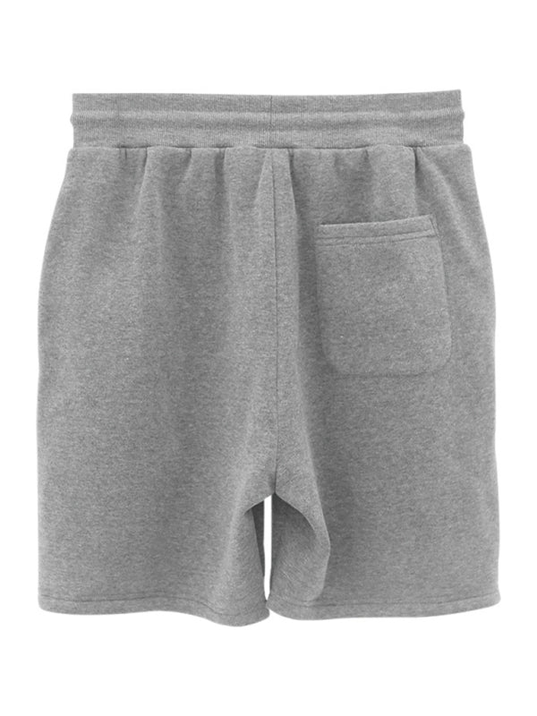 SHOPIQAT Men's New Drawstring Loose Brushed Skin-Friendly Casual Sports Shorts - Premium  from shopiqat - Just $8.250! Shop now at shopiqat