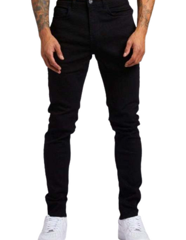 SHOPIQAT Slim-fit Straight-Leg Jeans