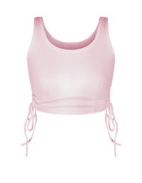 SHOPIQAT Ruched Tank Top - Premium  from shopiqat - Just $4.250! Shop now at shopiqat