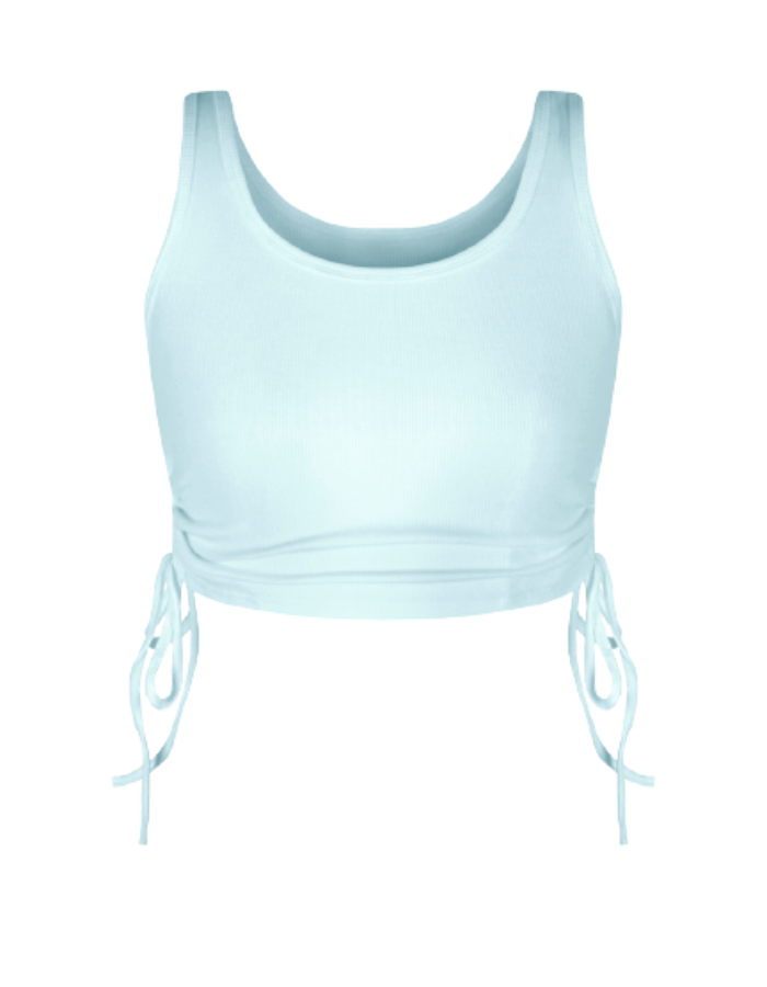 SHOPIQAT Ruched Tank Top - Premium  from shopiqat - Just $4.250! Shop now at shopiqat