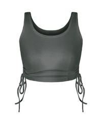 SHOPIQAT Ruched Tank Top - Premium  from shopiqat - Just $4.250! Shop now at shopiqat