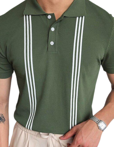 SHOPIQAT Slim Fit Polo Shirt