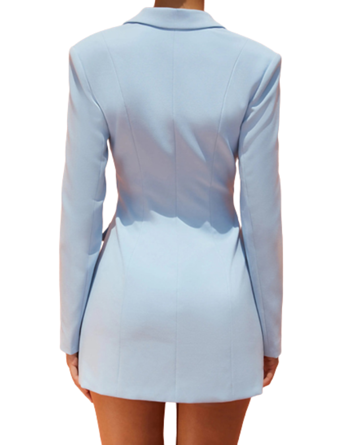 SHOPIQAT 2-Pieces Long Sleeve Blazer Dress - Premium  from shopiqat - Just $10.300! Shop now at shopiqat