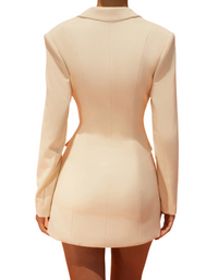 SHOPIQAT 2-Pieces Long Sleeve Blazer Dress - Premium  from shopiqat - Just $10.300! Shop now at shopiqat