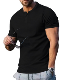 SHOPIQAT Henley T-Shirt