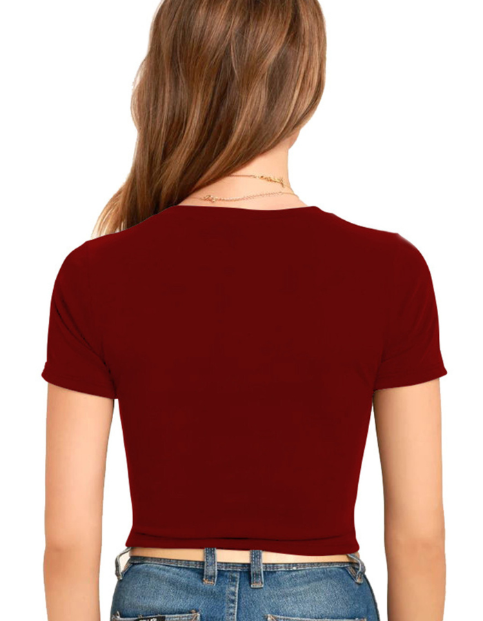 SHOPIQAT Crop Cotton T-shirt - Premium  from shopiqat - Just $3.750! Shop now at shopiqat